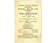 Methodist Concert Programmes 1926 - 1954